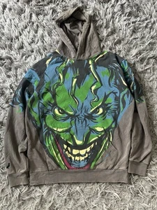 Staple Pigeon X Batman Joker Face Hoodie, Gray - Picture 1 of 3