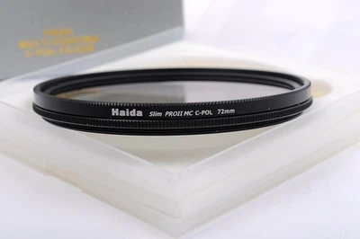 Haida CPL 46/49/52/55/58/62/67/72/77/82mm Slim PRO II MC C-POL Polarizing Filter - Image 1 of 4