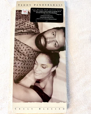 TEDDY PENDERGRASS SEALED LONGBOX CD TRULY BLESSED PROMO LP  STICKER OTIS REDDING Foto 1 de 4