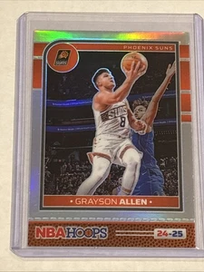 2024-25 Panini Nba Hoops Grayson Allen Premium Chrome Silver Prizm #154 Suns - Picture 1 of 2