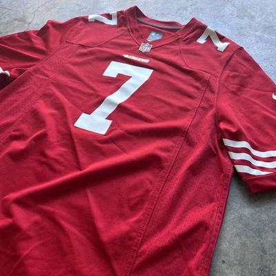 旧金山49人队科林·卡佩尼克红色球衣 — 第 1/4 张图片