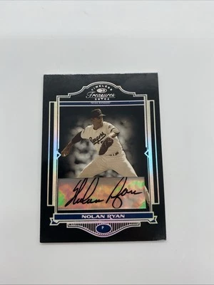 Nolan Ryan 2004 Timeless Treasures #83 # 21/34 Autographed - Image 1 of 4