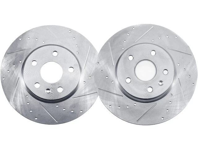 Detroit Axle 68WQ16P Front Brake Rotor Set Fits 2001-2005 Audi Allroad Quattro - Image 1 of 1