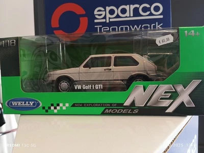 Modellino Auto Volkswagen Golf GTI MK1 White 1:18 Offerta Speciale  - Immagine 1 di 4