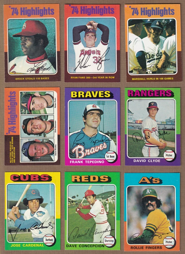 1975 Topps Baseball (1-132) * You Pick * Conditions Listed - Image 1 of 1
