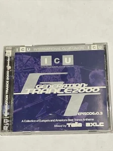 International Club Union -Generation Trance 2000 episode 0.3 CD 1 disc like new - Picture 1 of 2