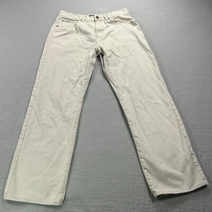 VINTAGE Calvin Klein Jeans Mens 34x31 Beige Denim Relaxed Fit Straight Leg - Picture 1 of 13