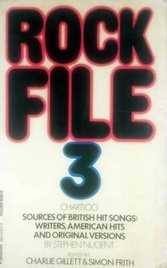 Rock File #3 by Stephen Nugent / 1975 Panther Books Paperback - Picture 1 of 1