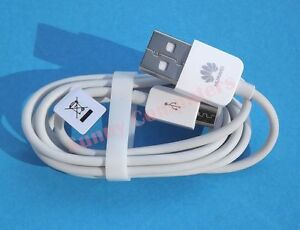 Huawei Original USB Cable Charger Data Sync Cord For u9508 8950 8800 p2 d2 White