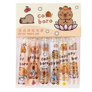 6PCS/Set Cartoon Pen Toppers Protective Cover Pen Tip Protector Students - Picture 1 of 6