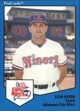 1989 Oklahoma City 89ers ProCards #1521 Stan Hough CO