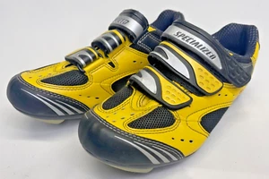 Specialized BG Cycling Shoes 6103-3139 Womens US 7 EU 39 Black Yellow - Picture 1 of 8