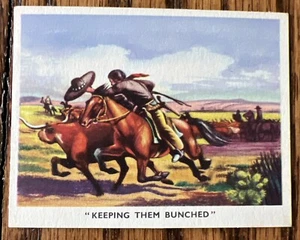 1959 Weetabix The Western Story Card #20 manteniéndolos agrupados casi nuevo - Imagen 1 de 2