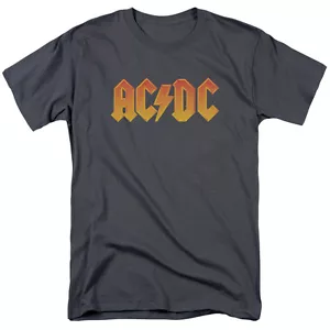 ACDC LOGO Licensed Adult Men's Graphic Band Tee Shirt SM-5XL - Picture 1 of 2