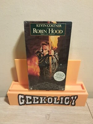 Robin Hood Prince of Thieves VHS (1991 Warner Home Video) Kevin Costner - Sealed Foto 1 de 4