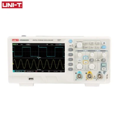 UNI-T Digital Storage Oscilloscope 2CH 200Mhz Bandwidth 1GSa/s 64Kpt UTD2202CEX+ - Image 1 of 4