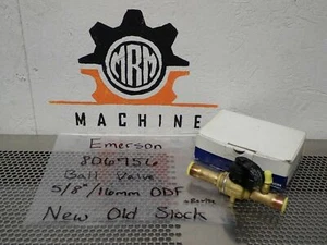 EMERSON 806756 Ball Valve BVS 058 5/8" 16mm ODF New Old Stock - Picture 1 of 11