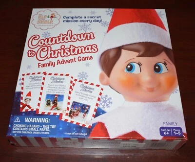 New Elf on the Shelf Countdown To Christmas Family Advent Game - Image 1 of 2
