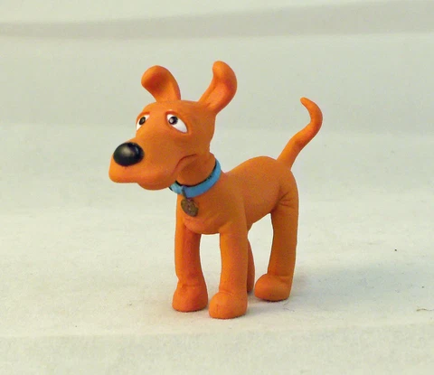Scholastic Goliath PVC Figure from Davey and Goliath Television Series 2 in long Cover
