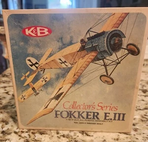 Kit Modelo K&B Collectors Series Alemán Fokker E.III Escala 1/48 - Imagen 1 de 10