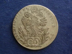 20 Kreuzer 1778 F  Joseph II.  - RDR  W/17/978 - Picture 1 of 2