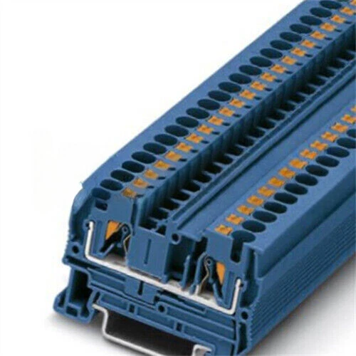 50PCS New Phoenix PT 4 BU 3211760 Terminal blocks - Image 1 of 1