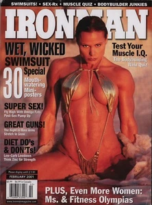 Ironman Magazine 02/2001 Timea Majorova Shelease Leslie Wells Julie Ann Swimsuit - Picture 1 of 14