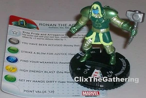 RONAN EL ACUSADOR #208 Guardianes de la Galaxia Marvel HeroClix Gravity Feed - Imagen 1 de 1