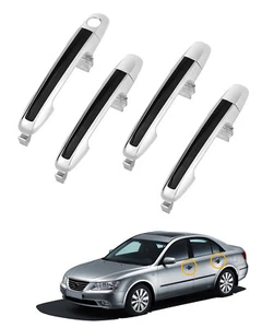 Exterior Outside Door Handle Set Passenger Driver Side For 05-10 Hyundai Sonata - Picture 1 of 7