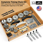 For 3.0 3.6 Chevrolet CADILLAC Equinox CTS SRX Complete Kit Timing Chain VVT Cam Chevrolet Equinox