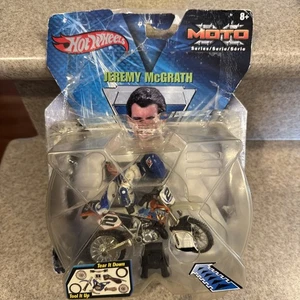 Rare Vintage 2002 Hot Wheels Moto X Jeremy McGrath Yamaha Figure - Picture 1 of 4