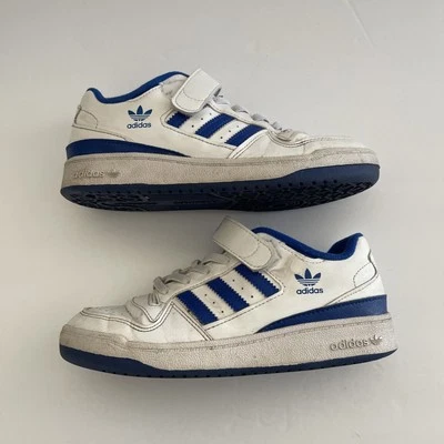 Adidas Unisex Niños Forum Bajo (FY7978) Juvenil Talla 3 Blanco/Azul Foto 1 de 4