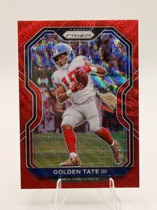 2020 NFL Panini Prizm Red Wave #162 Golden Tate III 036/149 New York Giants - Bild 1 von 2