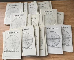 40 Issues of Rittenhouse Journal American Scientific Instrument Enterprise - Picture 1 of 9