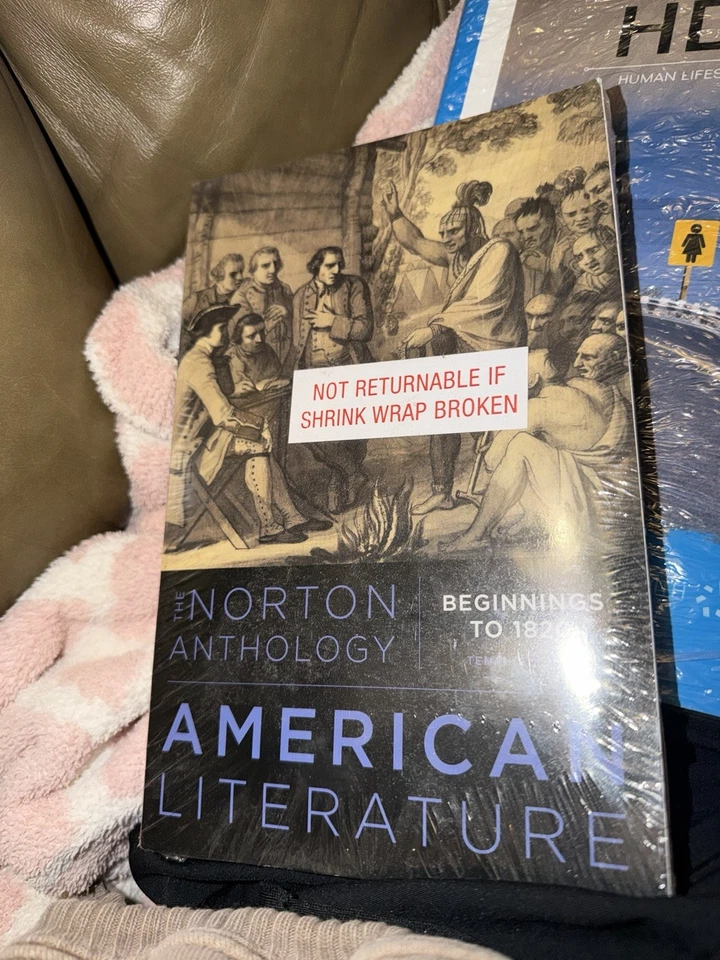 American Literature ENORTON ANTHOLOGYBEGINNINGSTO 1820TENTH EDITION - Image 1 of 1