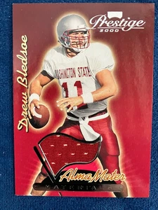2000 Playoff Prestige Alma Mater Materials Drew Bledsoe #AM2 - Picture 1 of 2