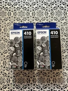 EPSON 410 T410020 Cartuccia di inchiostro nero originale confezione da (2) SCADUTO 02/2025 - Foto 1 di 3