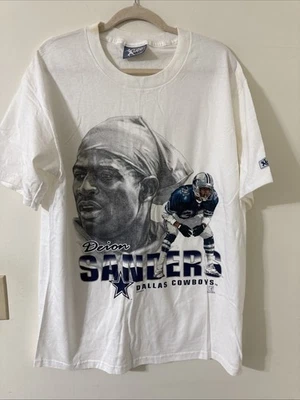 Camiseta De Colección Años 90 Deion Sanders Dallas Cowboys Lee Talla Grande Colorado Fans Foto 1 de 4