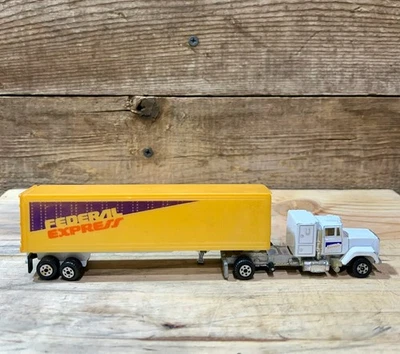 1982 Road Champs, Federal Express, Semi-Tractor & Trailer, 1:64 Scale, Diecast - Image 1 of 4