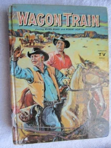 Wagon Train by Troy Nesbit (1959, Hardcover Western Book #1567) - Foto 1 di 15