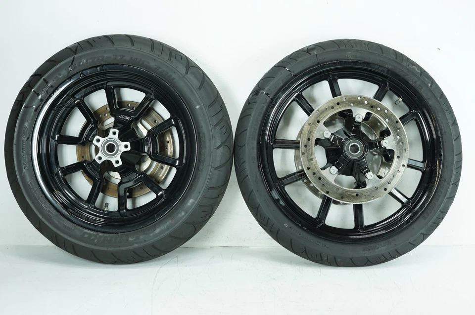 16 Harley Dyna FXDL Low Rider OEM Front Rear Wheel Rim Tire 100/90-19, 160/70-17 - Bild 1 von 4
