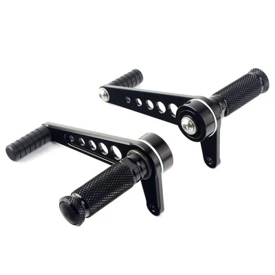 Universal Bobber Cafe Racer Rearsets Footpegs Footrest RD350 XS650 v-twin 920 - Image 1 of 4