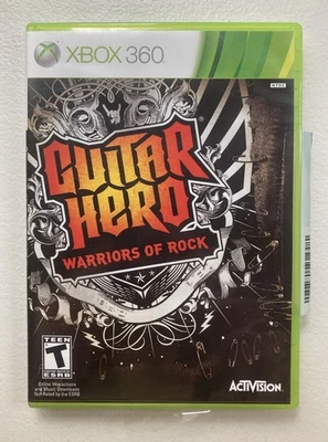Guitar Hero: Warriors of Rock (Microsoft Xbox 360, 2010) Completo - Casi Como Nuevo Foto 1 de 3