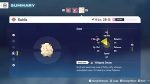 Pokémon Legends: Z-A Shiny Swirlix 6iv ✨Max EV✨ALPHA - Picture 1 of 1