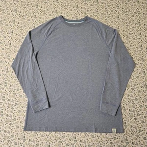 Coolibar Lumaleo Long Sleeve T Shirt Adult Large L Heather Blue UPF 50+ UVA/UVB - Picture 1 of 20