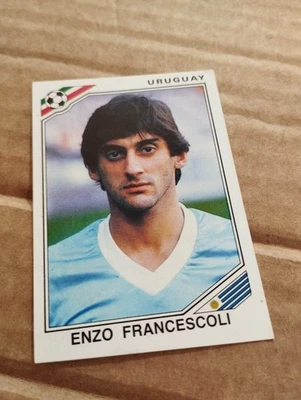 Sticker 322 Enzo Francescoli URUGUAY Panini Mexico 86 1986 - Imagen 1 de 2