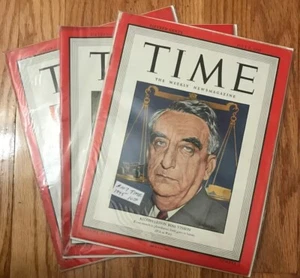 Time -The Weekly Newsmagazine 1945 (Set of 3): Number 2,16,22 - Picture 1 of 10