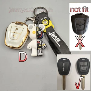 Fundas para llavero conector botón llave coche diseñadas para Isuzu D-Max MU-X D5 - Imagen 1 de 1