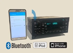 Chrysler Dodge Jeep 87-00 Radio AM FM CD Bluetooth Upgrade Feature OEM STEREO - Foto 1 di 3