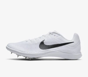 Nike Zoom Rival Distance- White- DC8725-100- M9/W10.5- NIB - Picture 1 of 5